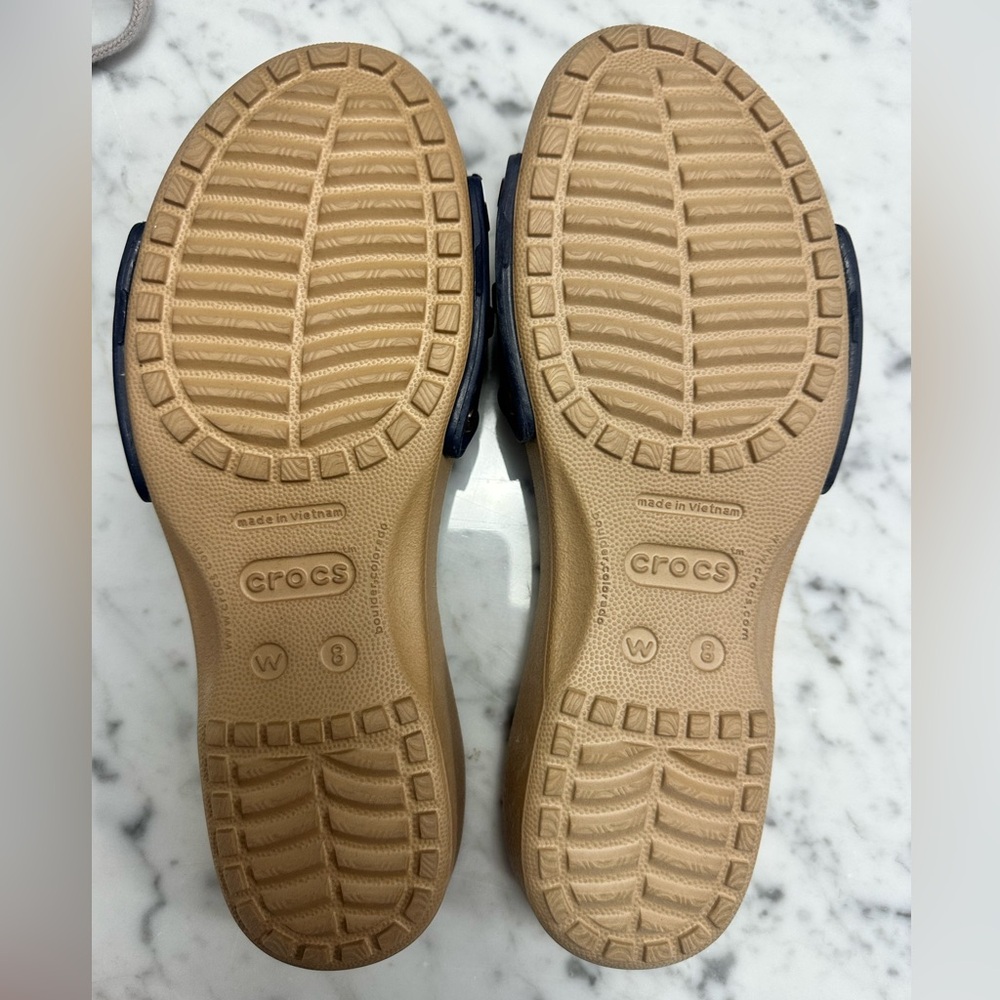 New without tags, ladies, crocs, size 8, blue - Picture 2 of 3
